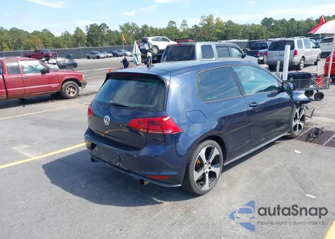 2015 Volkswagen Golf Gti 2.0T S 2-Door из США, поврежденный, VIN 3VWTT7AU0FM072107